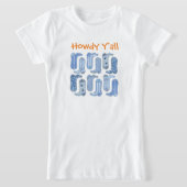 CISV Austin Howdy Y'all Girl's T-shirt (Laagn)