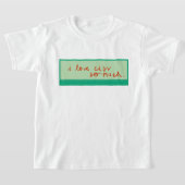 CISV Austin: "Ik hou zoveel van CISV." Meisje T-shirt (Laagn)