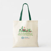 CISV Austin Milieu en Duurzaamheid Boy's Tote Bag (Achterkant)