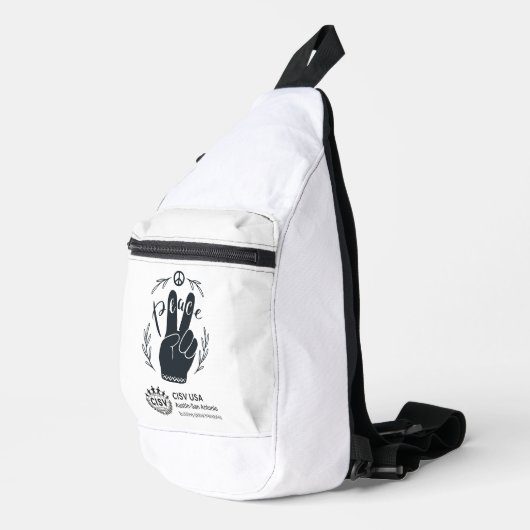 CISV Austin Peace ATX Sling Bag (Rechterhoek)