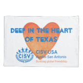 CISV Austin schittert tijdens Night Kussensloop (Achterkant)