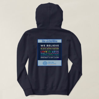 CISV Austin voor Vrede Hoodie