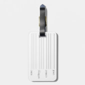 CISV Austin "Y'all Means All" Bagagelabel (Achterkant verticaal)