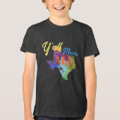 CISV Austin "Y'all Means All" Kind Tri-Blend Shirt (Voorkant)