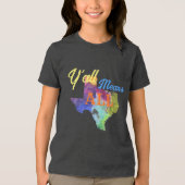 CISV Austin "Y'all Means All" Kind Tri-Blend Shirt (Voorkant)