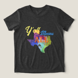 CISV Austin "Y'all Means All" Kind Tri-Blend Shirt