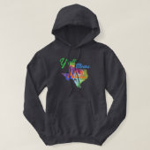CISV Austin "Y'all Means All"-Mannen Hoodie (Design voorkant)