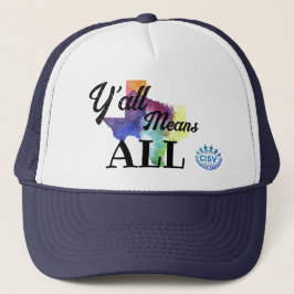 CISV Austin "Y'all Means All" Trucker Pet