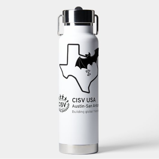 CISVATX Thor Kopervacuüm geïsoleerd (MED) Waterfles (Voorkant)