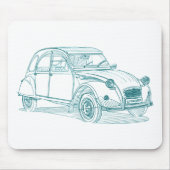 Cit 2CV Muismat (Voorkant)