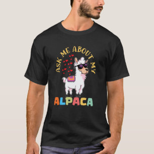 citaat alpaca lama dier t-shirt