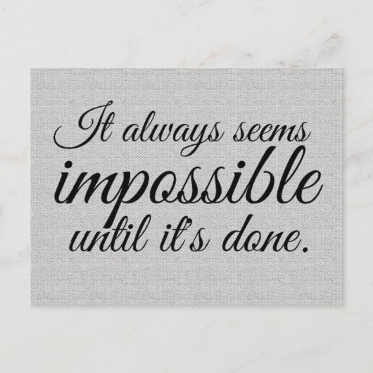 Citaat Briefkaart (Voorkant)