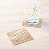 Citaat | De bergen roepen om Kartonnen Onderzetters (Insitu)