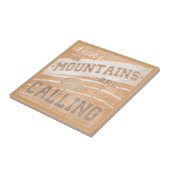 Citaat | De bergen roepen om Tegeltje (Zijkant)