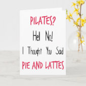 Citaat, de Zwarte en het Roze van Pilates het Kaart (Gele Bloem)