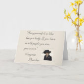 Citaat die van Margaret Thatcher het "krachtig… Kaart (Gele Bloem)