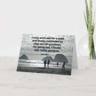 Citaat door John Muir Kaart