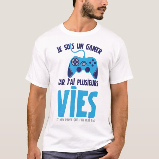 citaat games video meerdere hu's t-shirt (Voorkant)