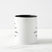 Citaat 'Geen Lot' Koffiemok Mok (Midden)