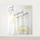 Citaat Gefeliciteerd Afstuderen afstuderen 2025 Wandkleed (Voorkant)