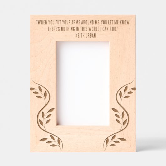 Citaat Gegraveerde Lijstjes (Voorkant)