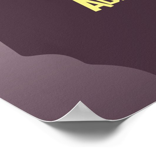 Citaat Gray Wolf Howling Red Sunset Poster (Hoek)