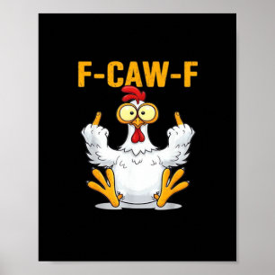 Citaat Haan Meme Klassieker Poster