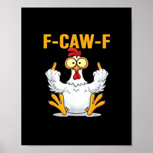 Citaat Haan Meme Klassieker Poster (Voorkant)