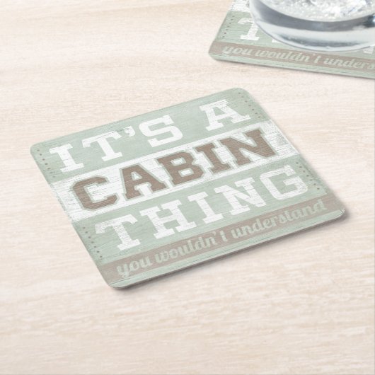 Citaat | Het is een kajuitding Kartonnen Onderzetters (Schuin)