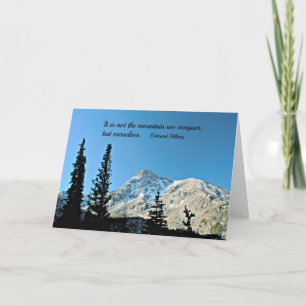 Citaat: Het is niet de berg wij… Kaart