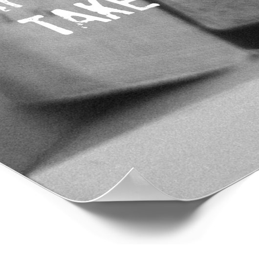 Citaat: Het leven is als een camera Poster (Hoek)