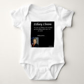 Citaat Hillary Clinton "Individuals" Romper (Voorkant)