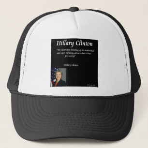 Citaat Hillary Clinton "Individuals" Trucker Pet