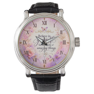 Citaat Horloge Ontwerp   Vrouwelijk Aangepast Tijd