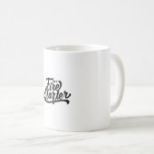 Citaat - Ik ben brandstichter - helder Koffiemok (Voorkant rechts)