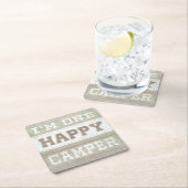 Citaat | Ik ben een Happy Camper Kartonnen Onderzetters (Insitu)