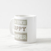 Citaat | Ik ben een Happy Camper Koffiemok (Voorkant links)