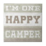 Citaat | Ik ben een Happy Camper Tegeltje<br><div class="desc">Citaat | Ik ben een gelukkige Camper. Artiest: June Erica Vess. Afbeelding-ID: 106120D.</div>