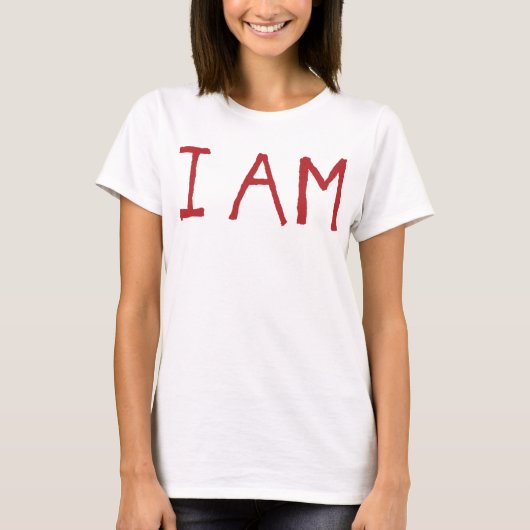 Citaat "Ik Ben" T-shirt (Voorkant)