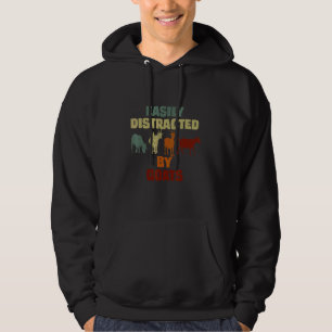 Citaat is gemakkelijk verstoord door geiten hoodie