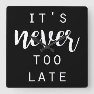 Citaat IV Vierkante Klok