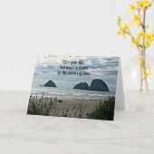 Citaat: Leef je leven, maar laat een teken achter  Kaart (Gele Bloem)