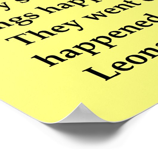 citaat leonardo da vinci poster (Hoek)