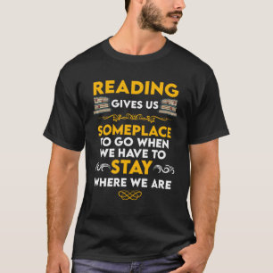Citaat lezen voor lezers en schrijvers t-shirt