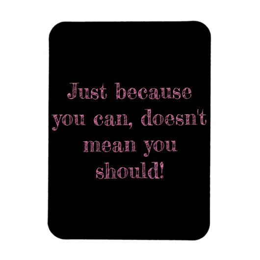 Citaat Magneet (Verticaal)