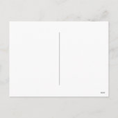 Citaat met vlinder en madeliefje op de doek feestdagenkaart (Achterkant)