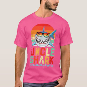 citaat Oom Shark Retro Retro Shark Lover T-shirt