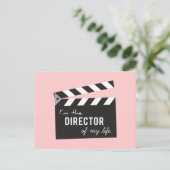 Citaat op het leven, Directeur Action Board, Lei Briefkaart (Staand voorkant)