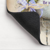 citaat op roenen met lilacs muismat (Hoek)