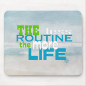 Citaat op Waterverf Muismat (Voorkant)